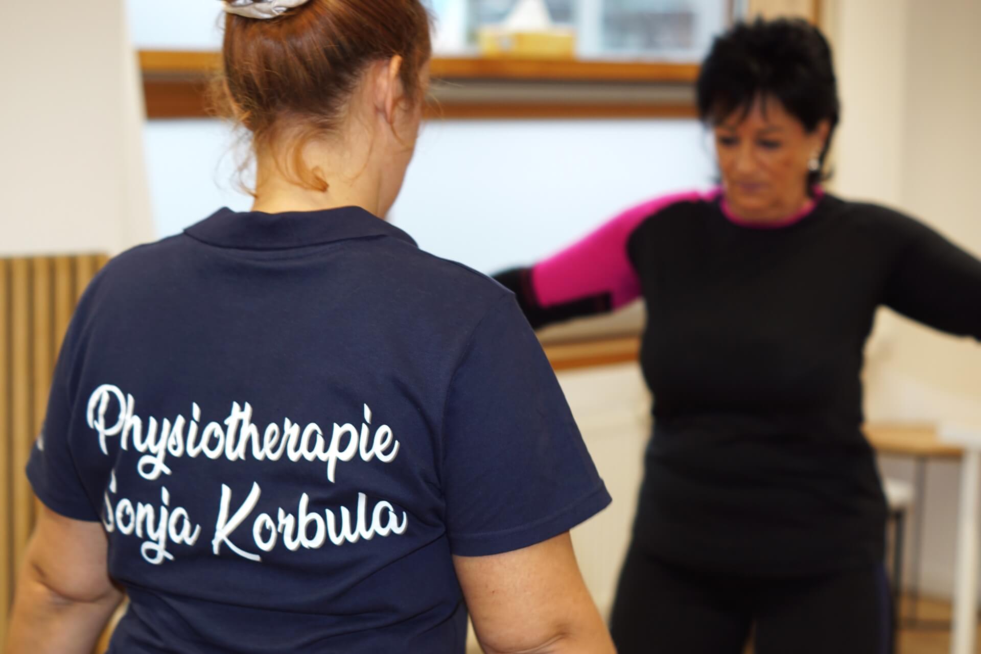 Bild Sonja Korbula und Patientin